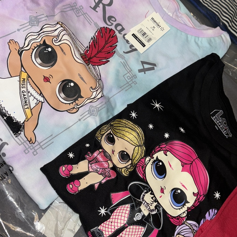 Three for One price Girls long sleeve shirts